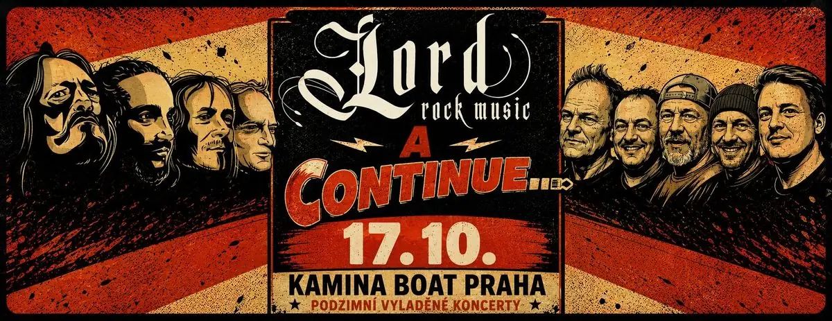 Lord and Continue on Kamina - Autumn Tuned Concerts! — Kamina boat, Prague