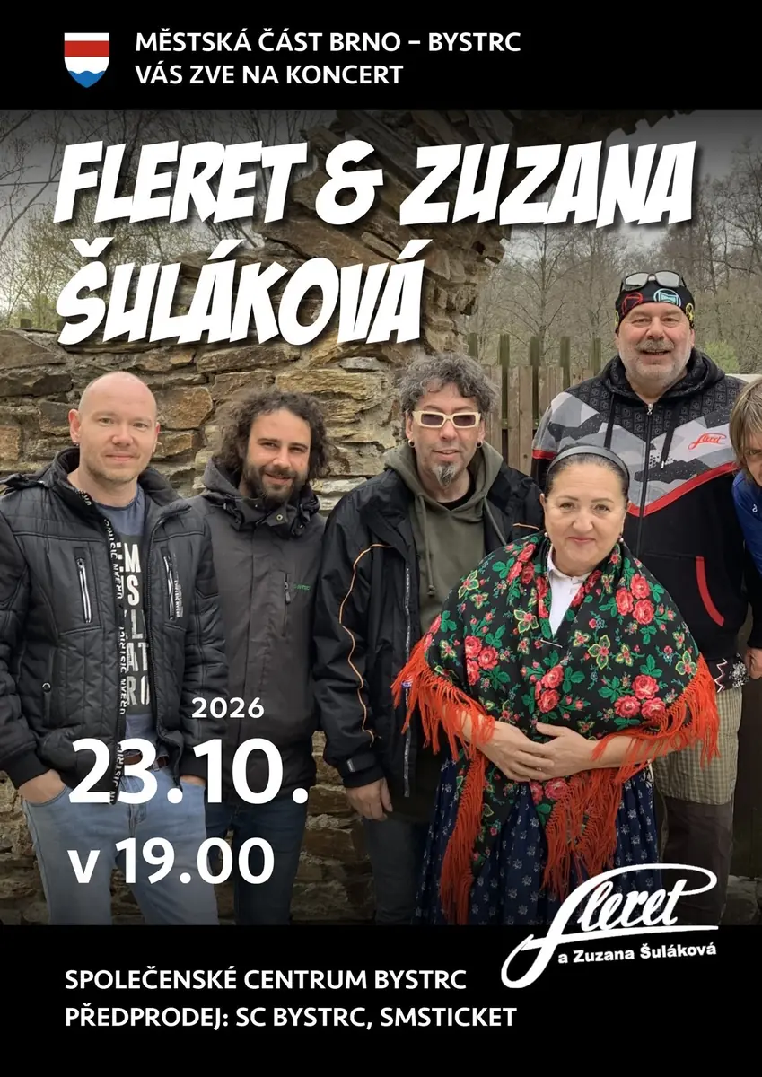 Fleret a Zuzana Šuláková — Společenské centrum Bystrc, Brno