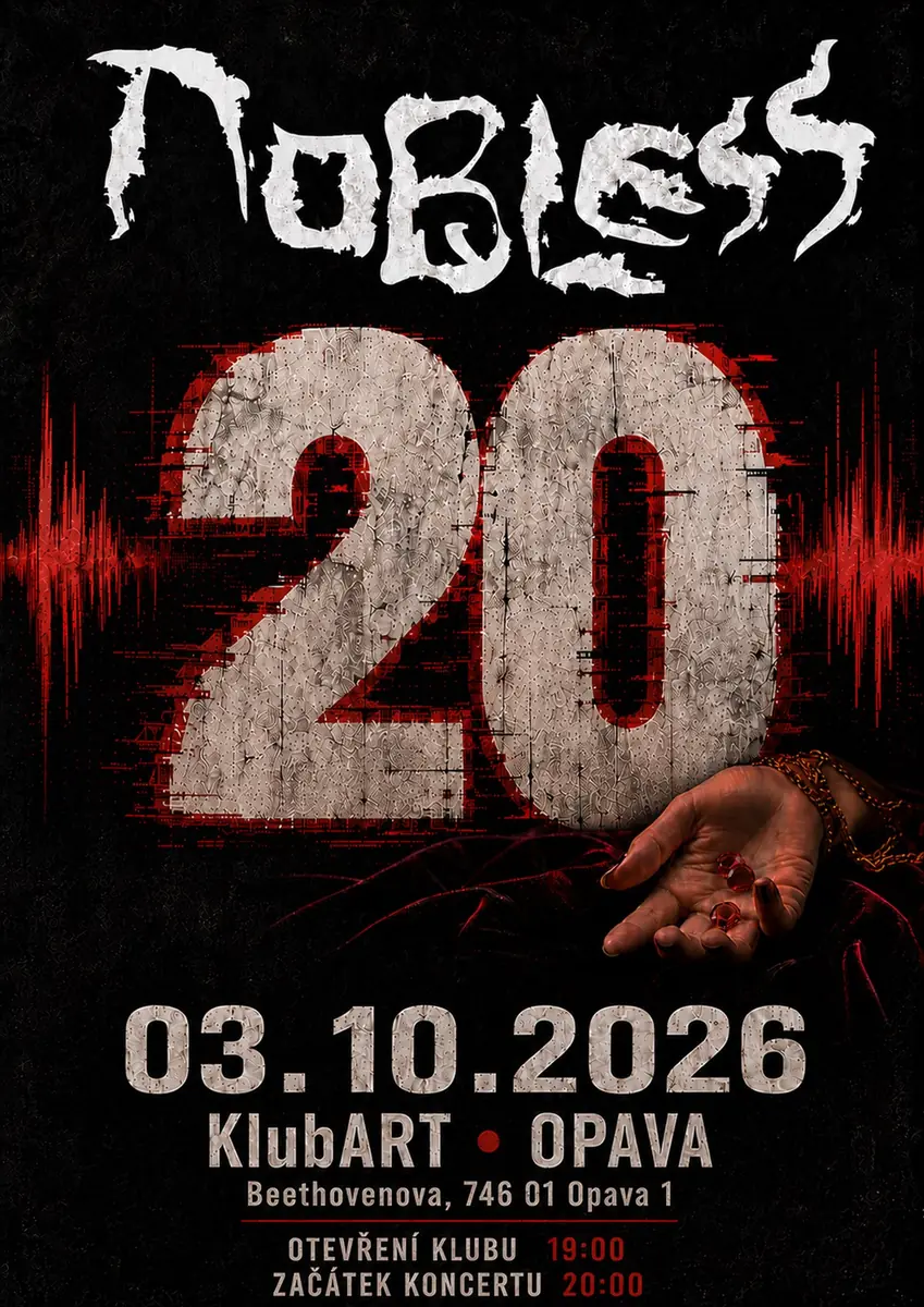 noBless 20 Jahre — Art Club, Opava