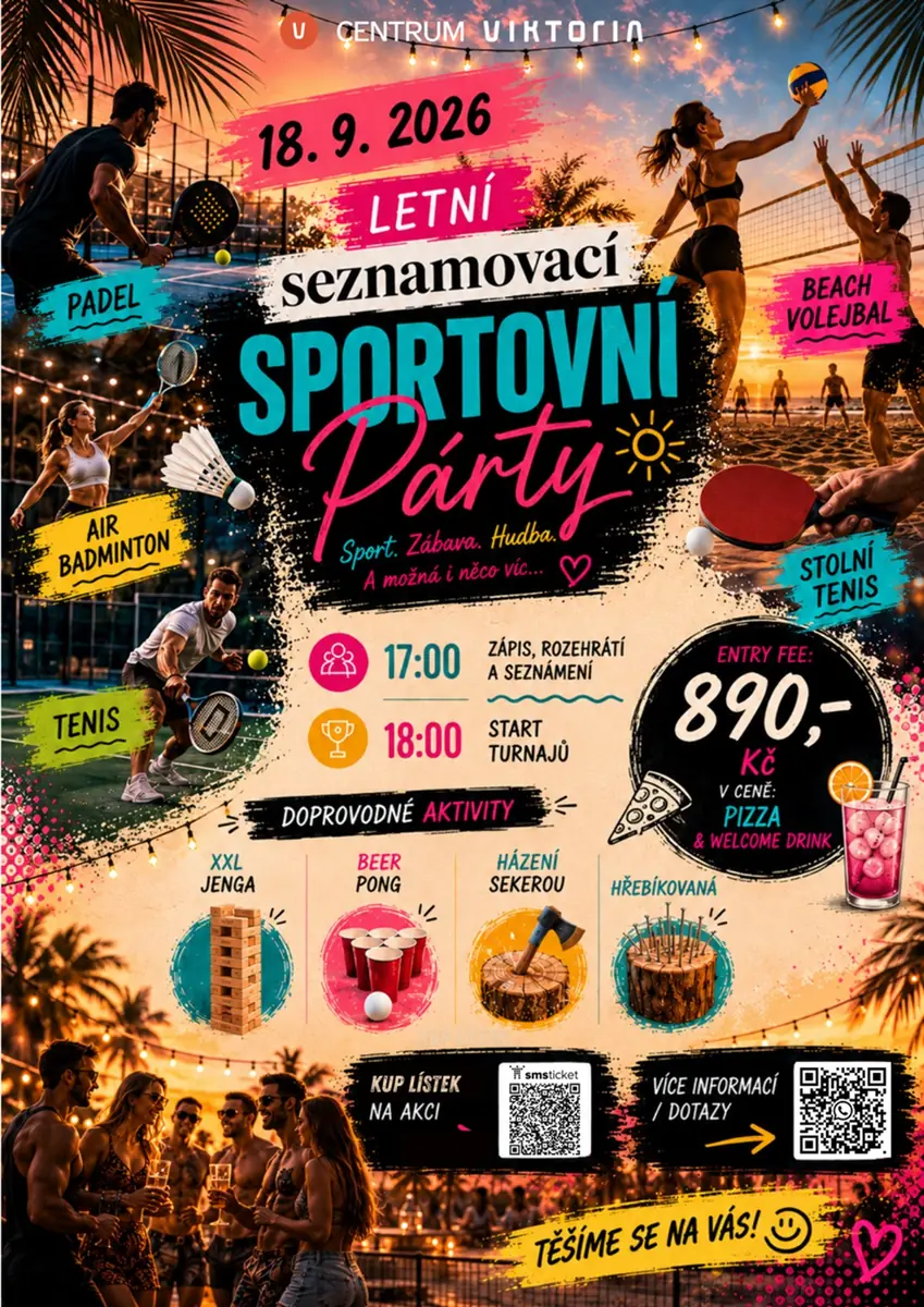Summer Matchmaking Sports Party vol.3 — Centrum Viktoria, Brno