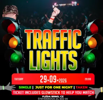TRAFFIC LIGHTS / SEMAFOR PÁRTY — Fléda, Brno
