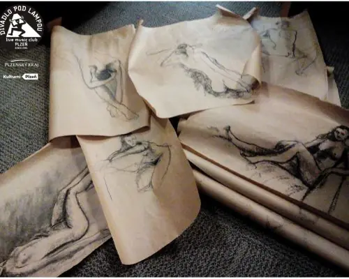 Weekend Open Studios - Figure Drawing - Course — Theatre Pod Lampou, Pilsen
