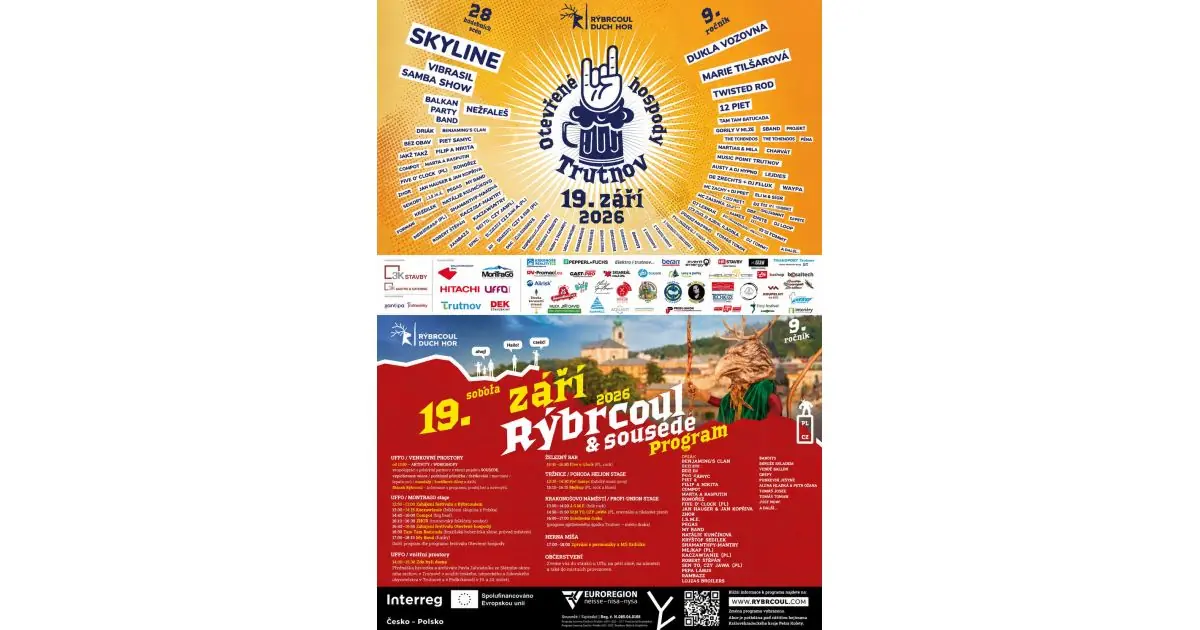 RÝBRCOUL & SOUSEDÉ, OTEVŘENÉ HOSPODY — UFFO, Trutnov