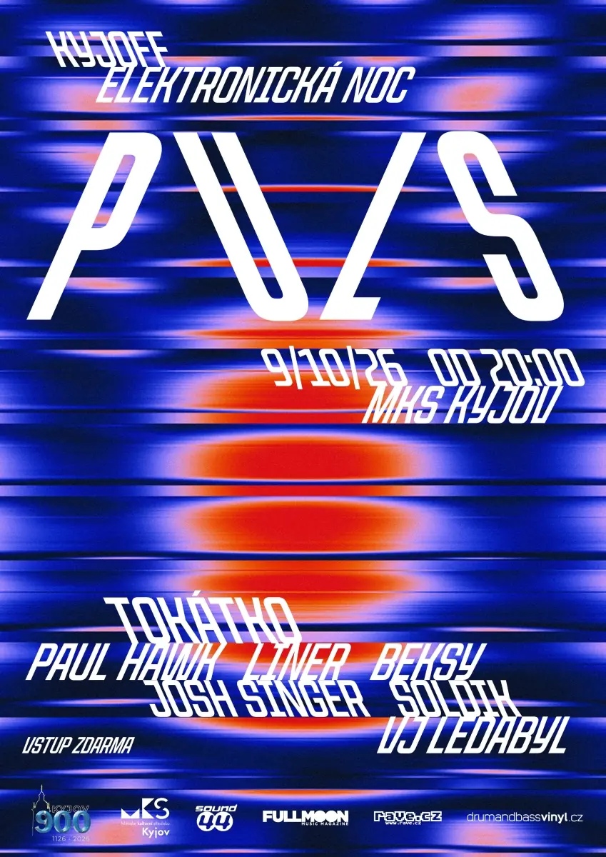 KYJOFF / PULS / elektronická noc — Dům kultury, Kyjov