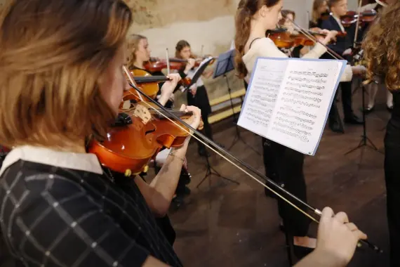 Vánoční koncert ZUŠ Ilji Hurníka, Praha 2 — Novoměstská radnice, p.o., Praha