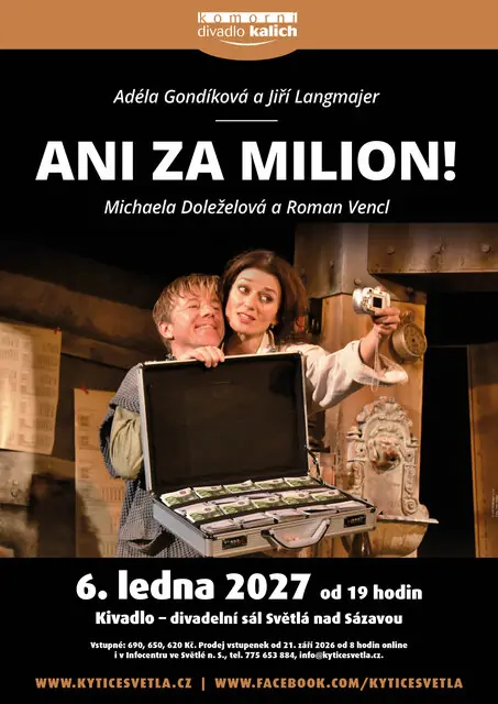 Not for a Million! — KIVADLO, Světlá nad Sázavou