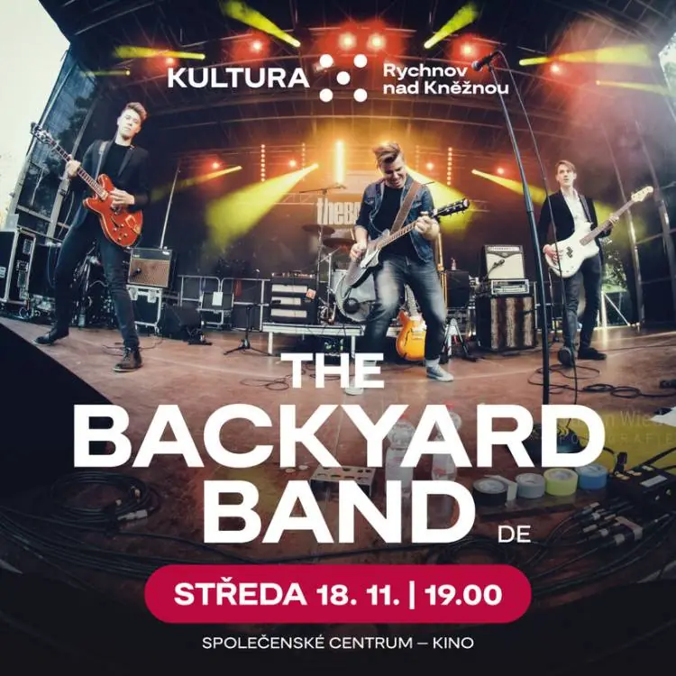 The Backyard Band — Pelclovo divadlo, Rychnov nad Kněžnou