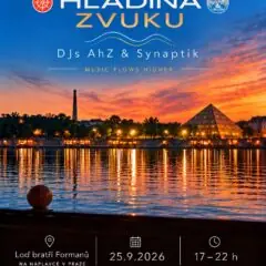 HLADINA ZVUKU (DJs AhZ & Synaptik) — Loď Tajemství bratří Formanů, Praha