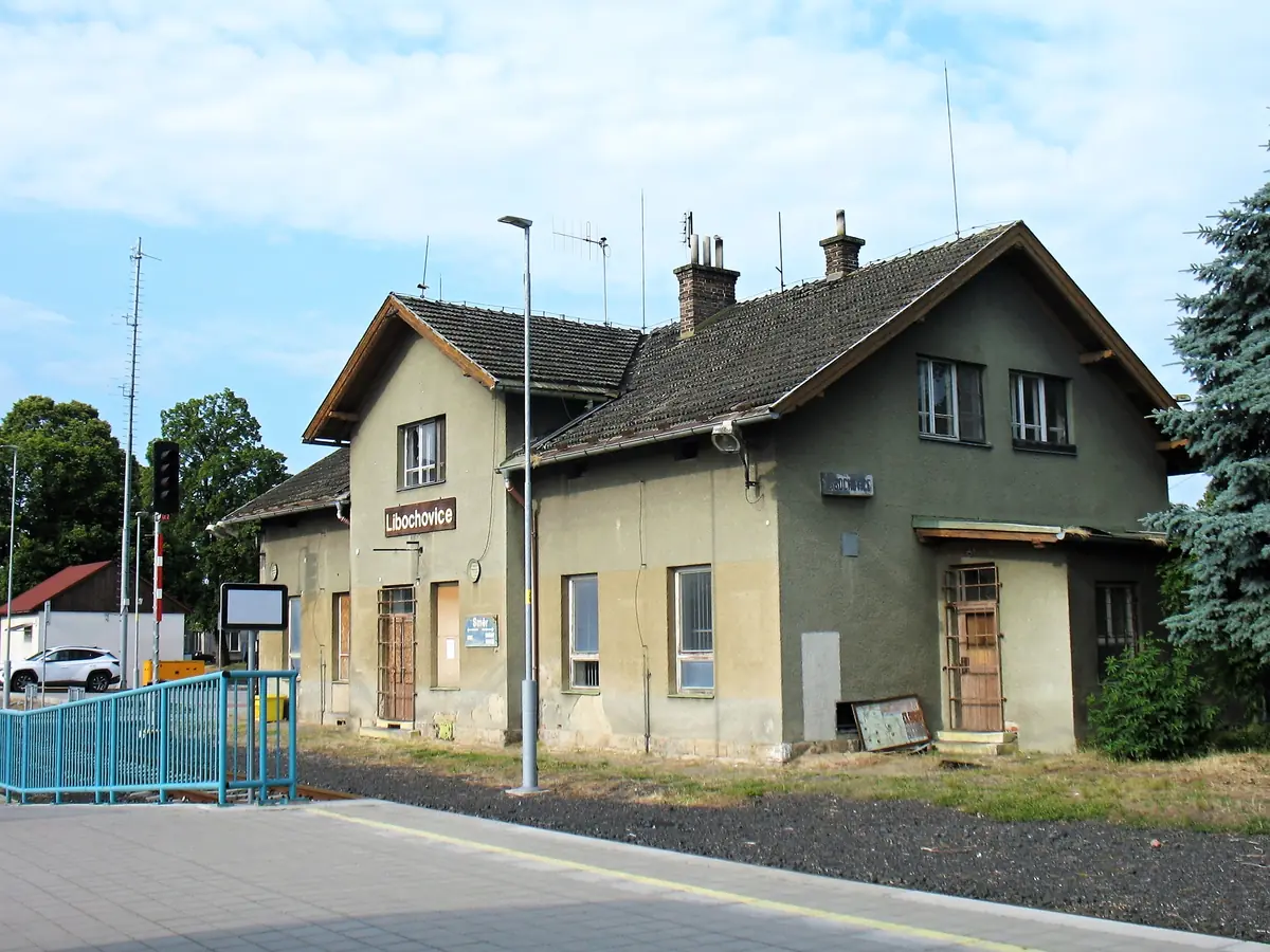 Stanice Libochovice město