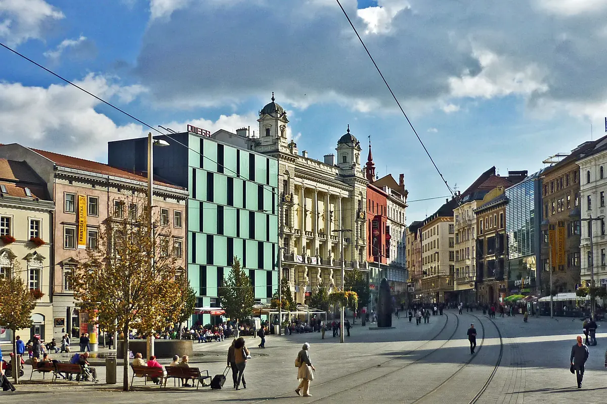 Brno, náměstí Svobody