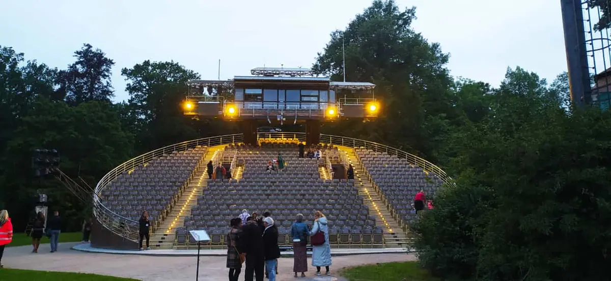 Otáčivé hlediště Český Krumlov