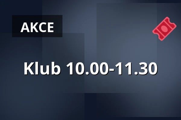 Klub 10.00-11.30 — Červený kostel, Brno
