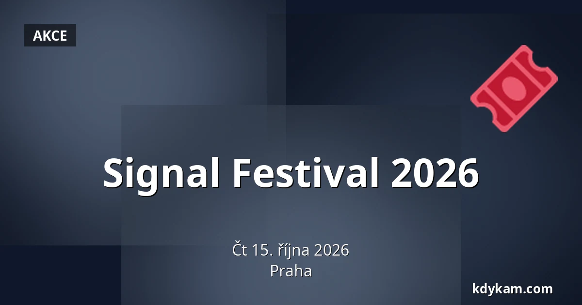 Signal Festival 2026 — Praha
