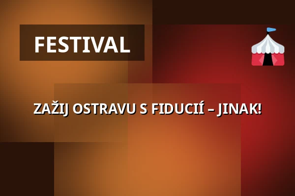ZAŽIJ OSTRAVU S FIDUCIÍ – JINAK! — Antikvariát a klub Fiducia, Ostrava