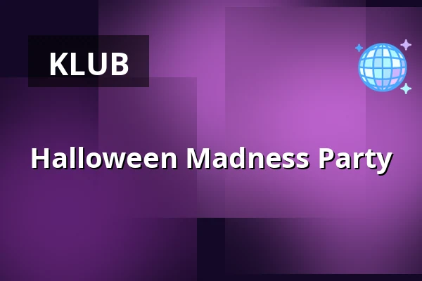 Halloween Madness Party — CENTRUM KYJOV, Kyjov 1