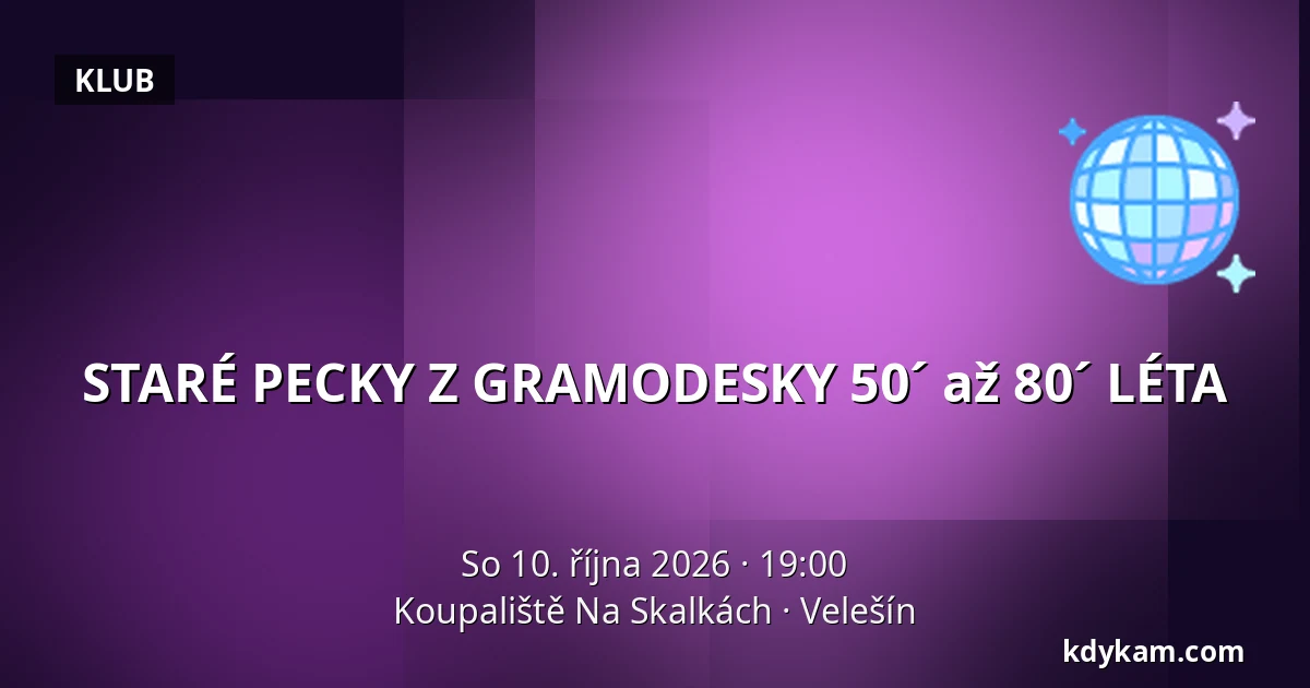 STARÉ PECKY Z GRAMODESKY 50´ až 80´ LÉTA — Koupaliště Na Skalkách, Velešín