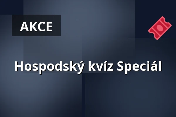 Hospodský kvíz Speciál — Radlická kulturní sportovna, Praha
