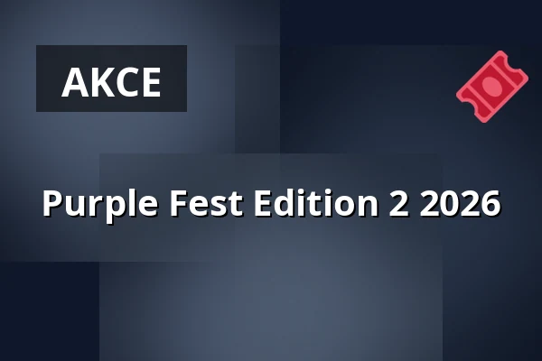 Purple Fest Edition 2 2026 — Žižkovšiška, Praha
