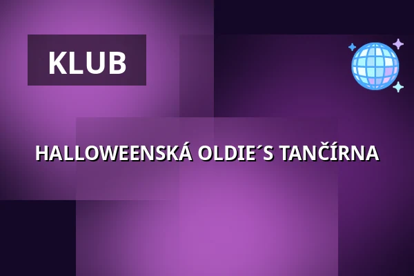 HALLOWEENSKÁ OLDIE´S TANČÍRNA — Klub Art, Opava