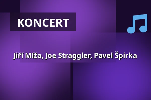 Jiří Míža, Joe Straggler, Pavel Špirka — Café Práh, Brno