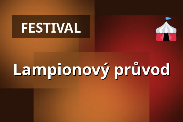 Lampionový průvod — Městský kulturní klub, Vracov