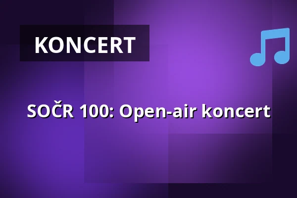 SOČR 100: Open-air koncert — Praha 2, Praha