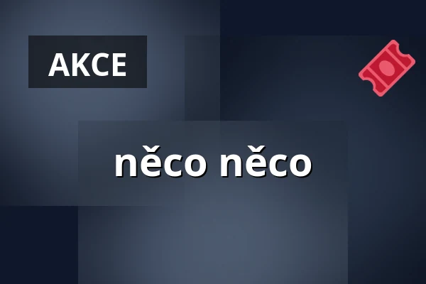 něco něco — MeetFactory, Praha