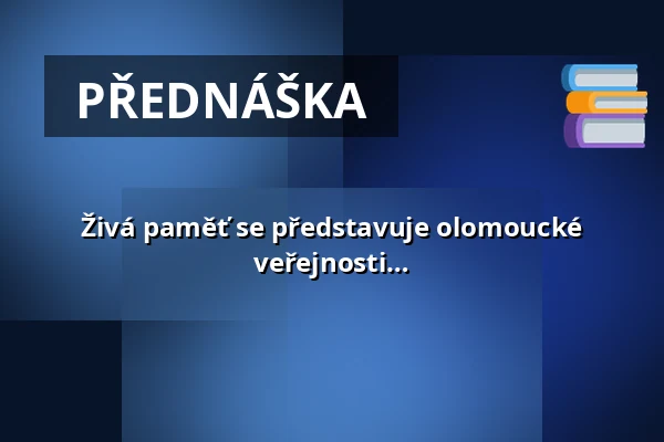 Živá paměť se představuje olomoucké veřejnosti… — Červený kostel v Olomouci, Olomouc