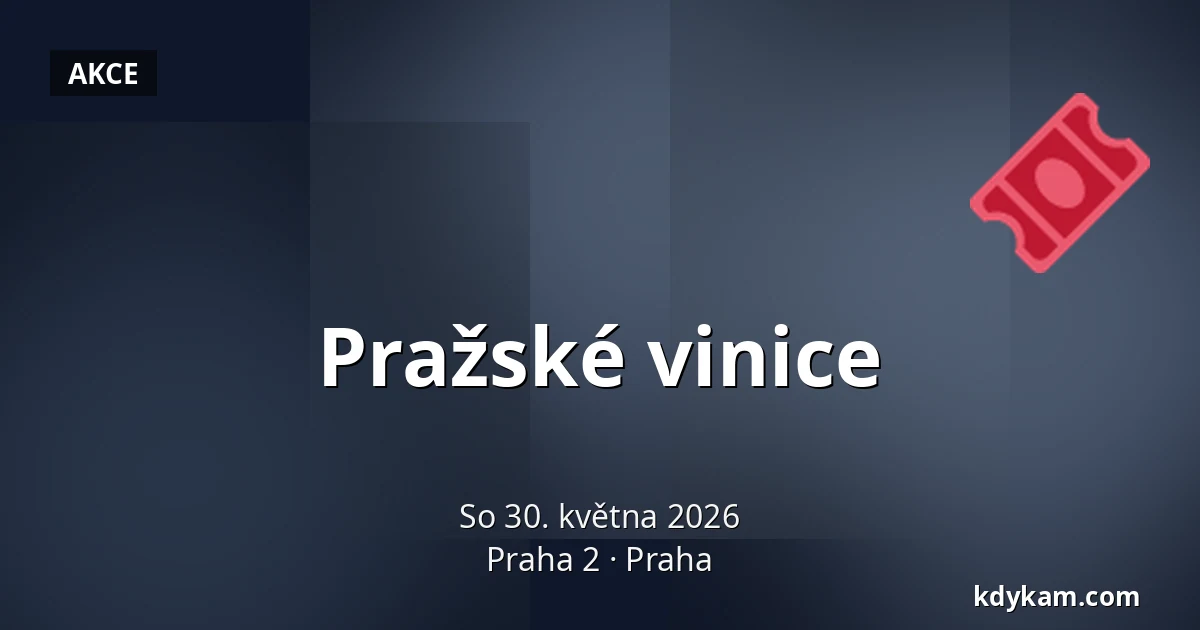 Pražské vinice — Praha 2, Praha