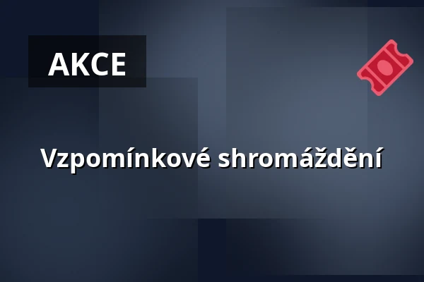 Vzpomínkové shromáždění — Úřad městské části Brno-střed, Brno