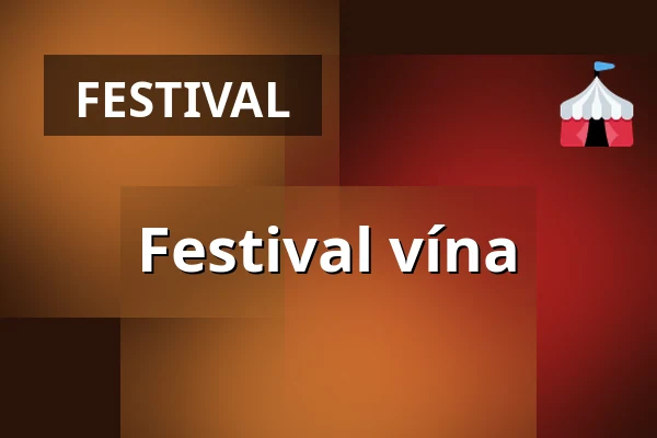 Festival vína — Úřad městské části Brno-střed, Brno
