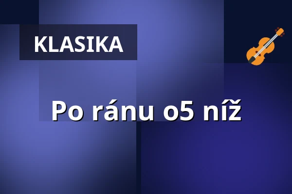 Po ránu o5 níž — Vesna, Brno