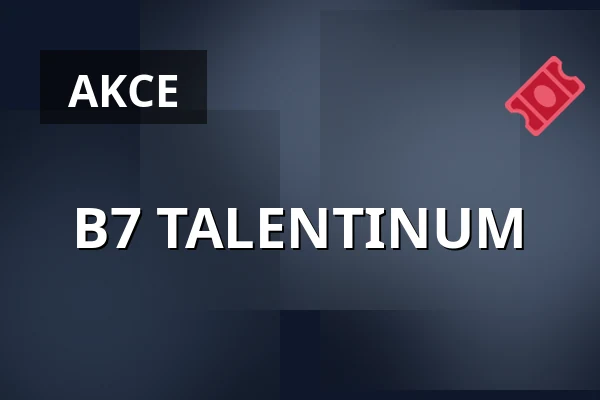 B7 TALENTINUM — Kongresové centrum, Zlín