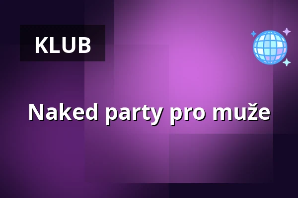 Naked party pro muže — Dark cat, Brno