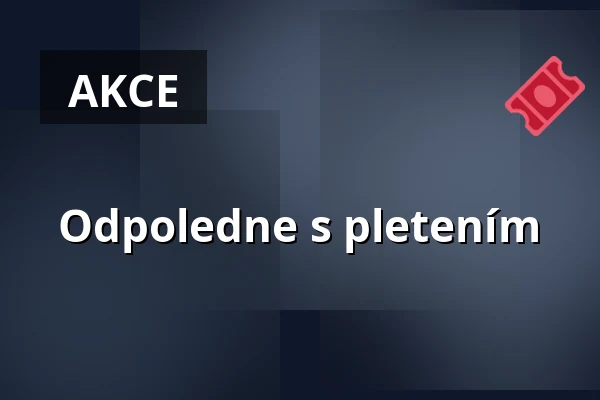 Odpoledne s pletením — Červený kostel v Olomouci, Olomouc