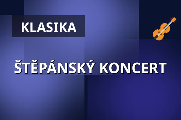 ŠTĚPÁNSKÝ KONCERT — Letní kino Tišnov, Tišnov