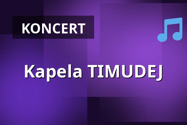 Kapela TIMUDEJ — Anděl Music Bar, Plzeň