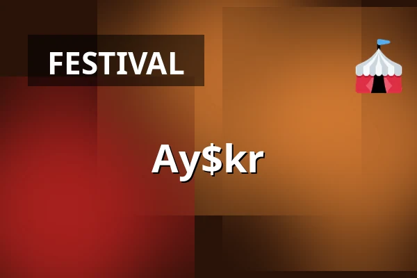 Ay$kr — MeetFactory, Praha