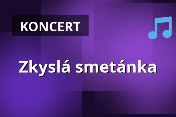 Zkyslá smetánka — Rock Café, Praha
