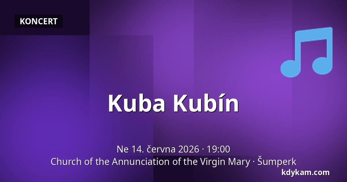 Kuba Kubín — Church of the Annunciation of the Virgin Mary, Šumperk