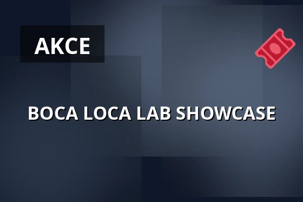 BOCA LOCA LAB SHOWCASE — Alfred Ve Dvoře, Praha