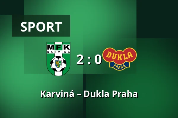 Karviná – Dukla Praha — Town Stadium Karvina, Karviná