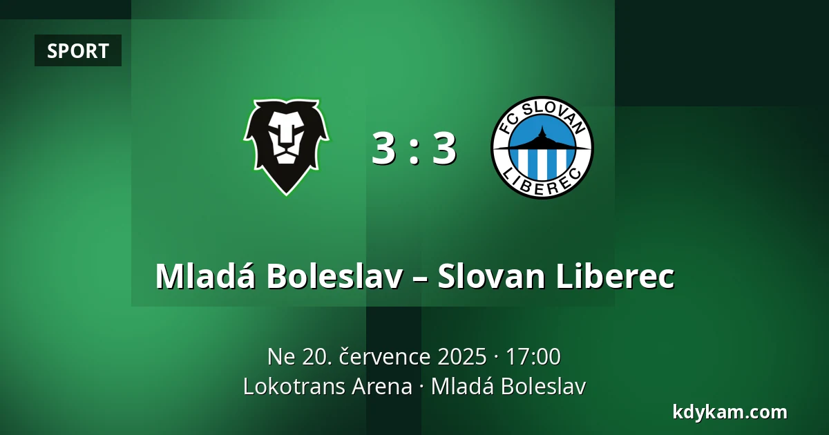 Mladá Boleslav – Slovan Liberec — Lokotrans Arena, Mladá Boleslav