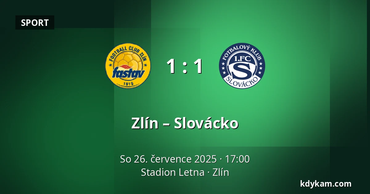 Zlín – Slovácko — Stadion Letna, Zlín