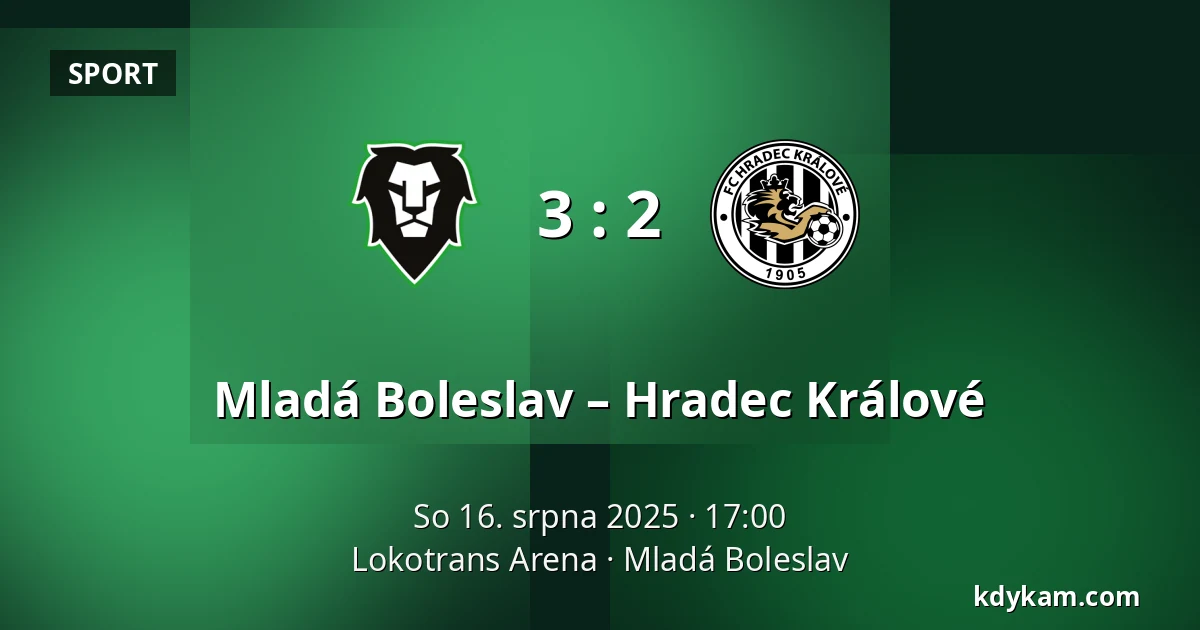 Mladá Boleslav – Hradec Králové — Lokotrans Arena, Mladá Boleslav