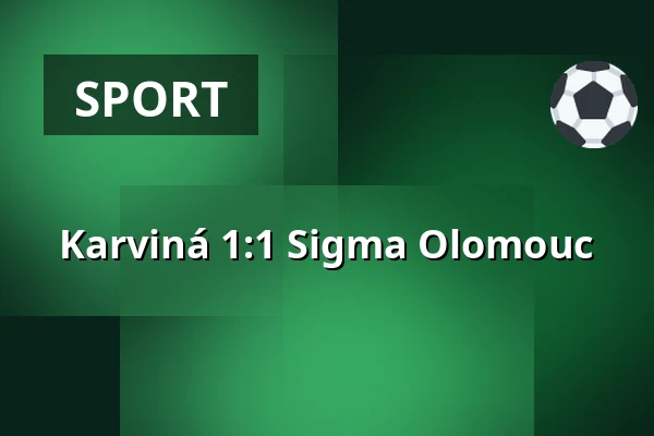 Karviná – Sigma Olomouc — Town Stadium Karvina, Karviná