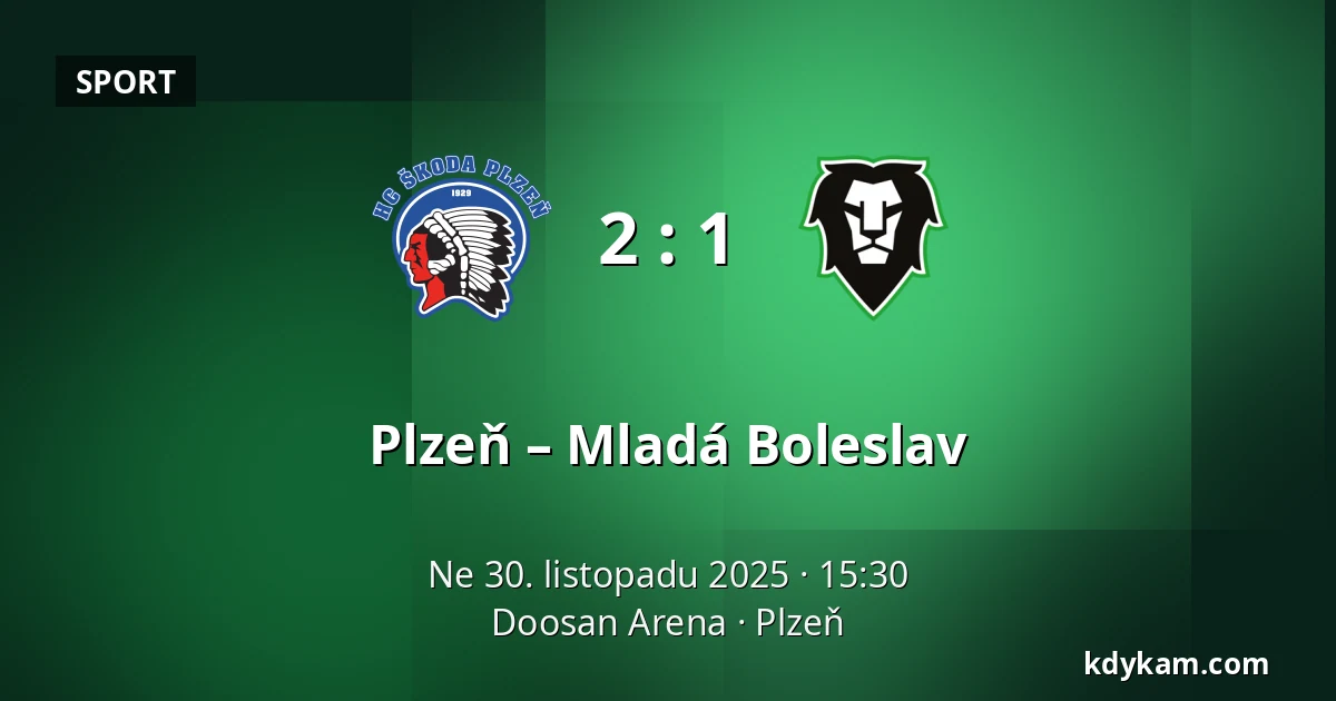 Plzeň – Mladá Boleslav — Doosan Arena, Plzeň