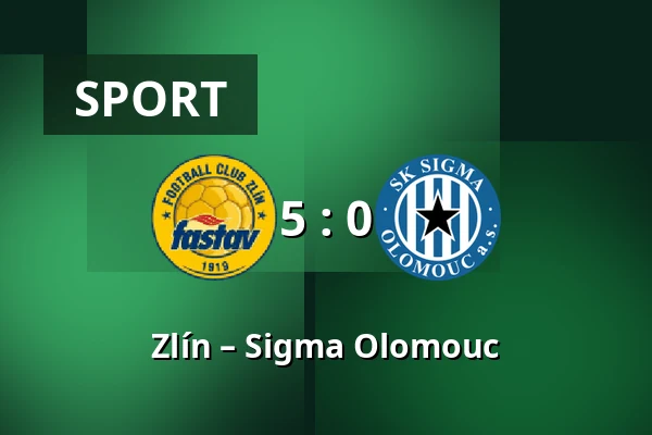 Zlín – Sigma Olomouc — Stadion Letna, Zlín
