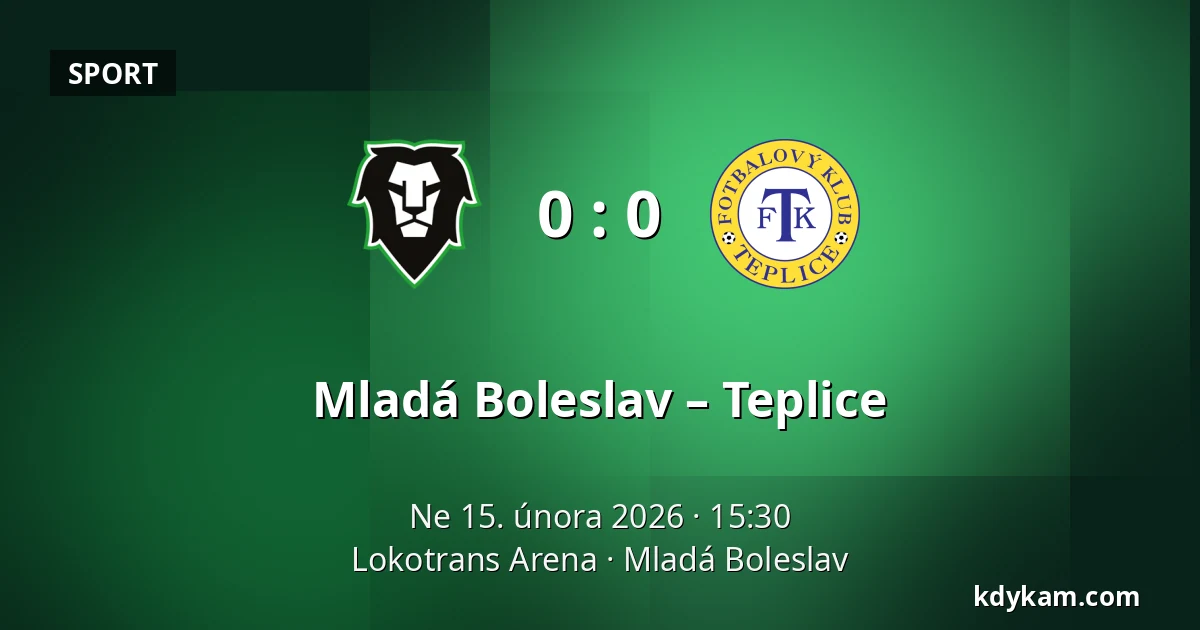Mladá Boleslav – Teplice — Lokotrans Arena, Mladá Boleslav