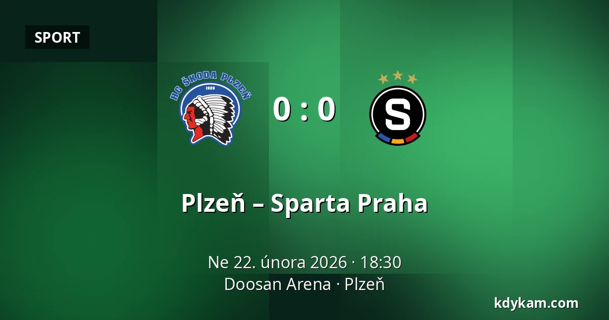 Plzeň – Sparta Praha — Doosan Arena, Plzeň